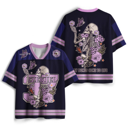 Dry Bones Come To Alive Christian Mesh Jersey