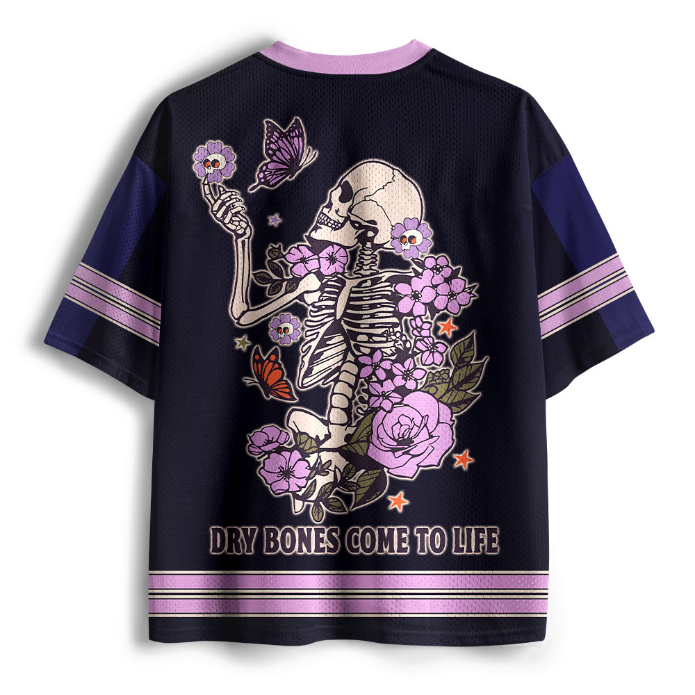 Dry Bones Come To Alive Christian Mesh Jersey
