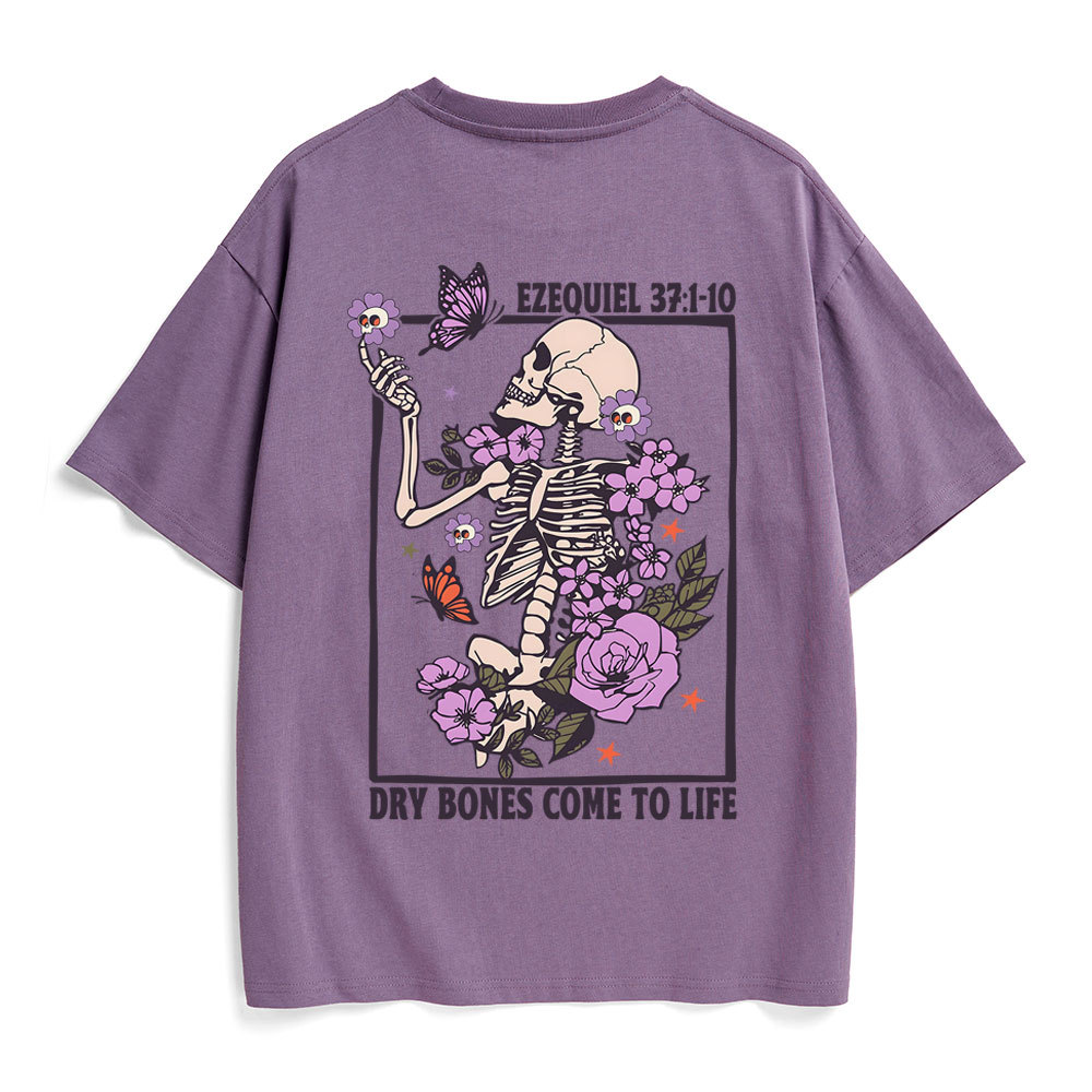 Dry Bones Come To Life Christian Heavy Cotton T-Shirt