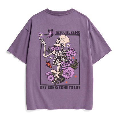 Dry Bones Come To Life Christian Heavy Cotton T-Shirt