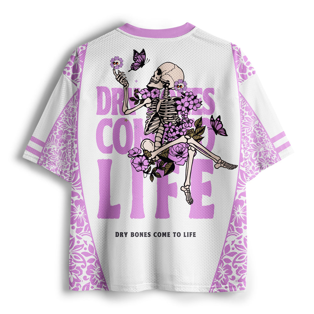 Dry Bones Come To Life Christian Mesh Jersey