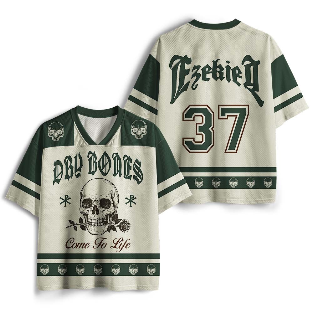 Dry Bones Come To Life Christian Mesh Jersey