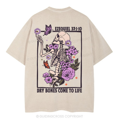 Dry Boness Come To Life Christian Washed T-Shirt