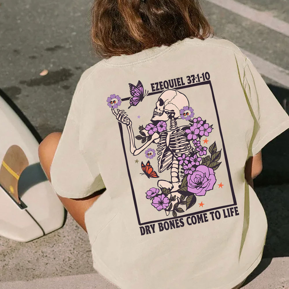 Dry Boness Come To Life Christian Washed T-Shirt