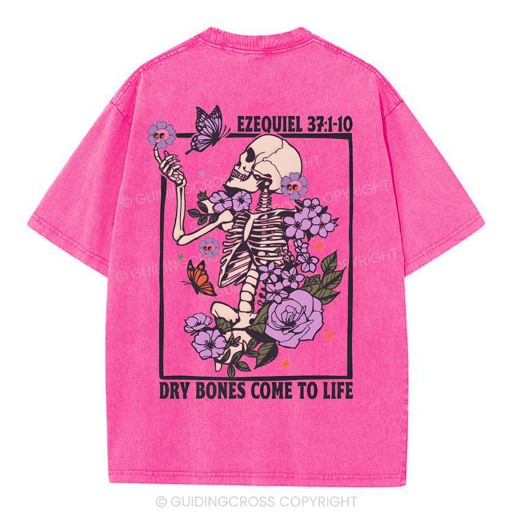 Dry Boness Come To Life Christian Washed T-Shirt