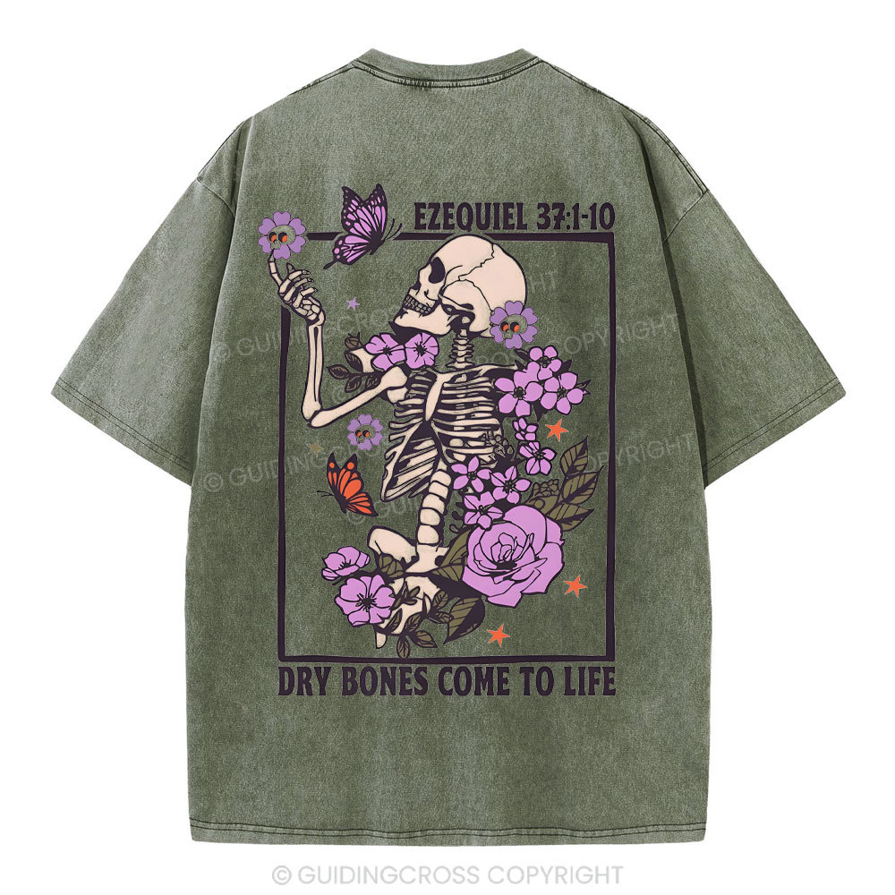 Dry Boness Come To Life Christian Washed T-Shirt