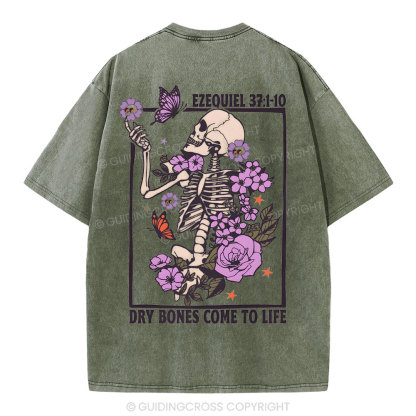 Dry Boness Come To Life Christian Washed T-Shirt
