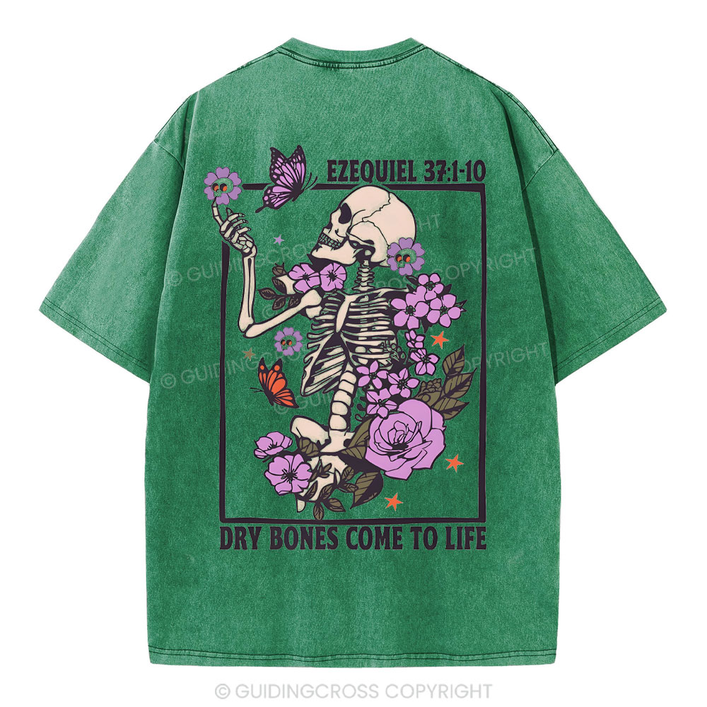 Dry Boness Come To Life Christian Washed T-Shirt