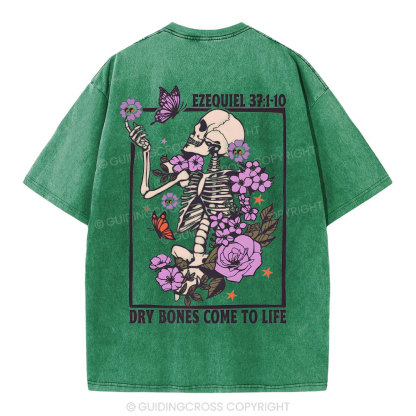 Dry Boness Come To Life Christian Washed T-Shirt