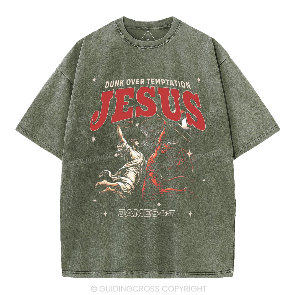 New-Sample Christian Washed T-Shirt Sale - GuidingCross