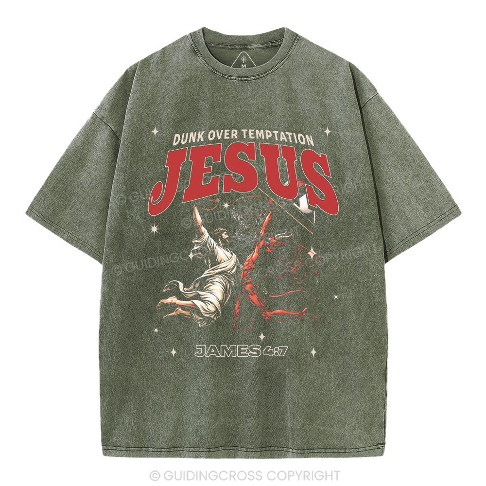 New-Sample Christian Washed T-Shirt Sale - GuidingCross