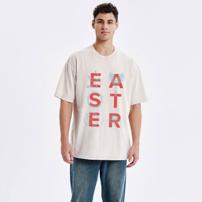 EASTER Christian Washed T-Shirt