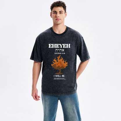 EHETEH Christian Washed T-Shirt