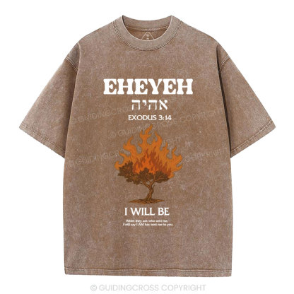 EHETEH Christian Washed T-Shirt