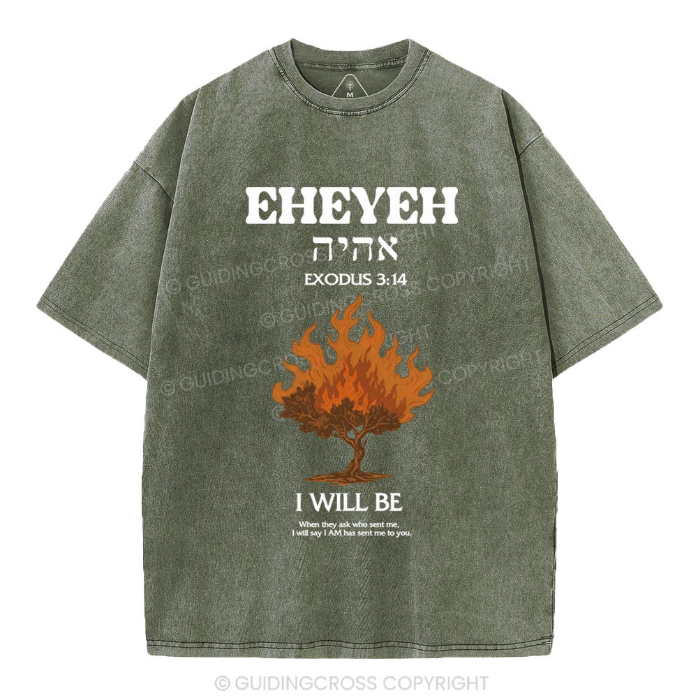 EHETEH Christian Washed T-Shirt