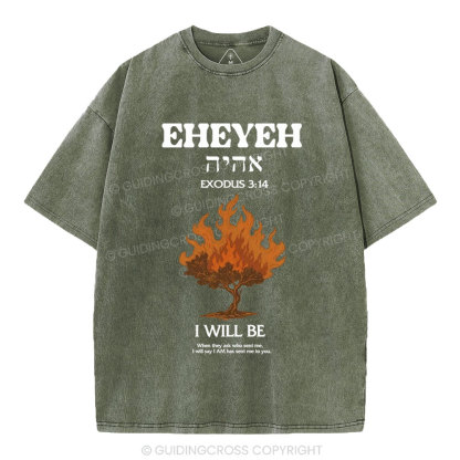 EHETEH Christian Washed T-Shirt