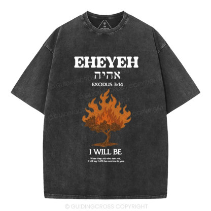 EHETEH Christian Washed T-Shirt