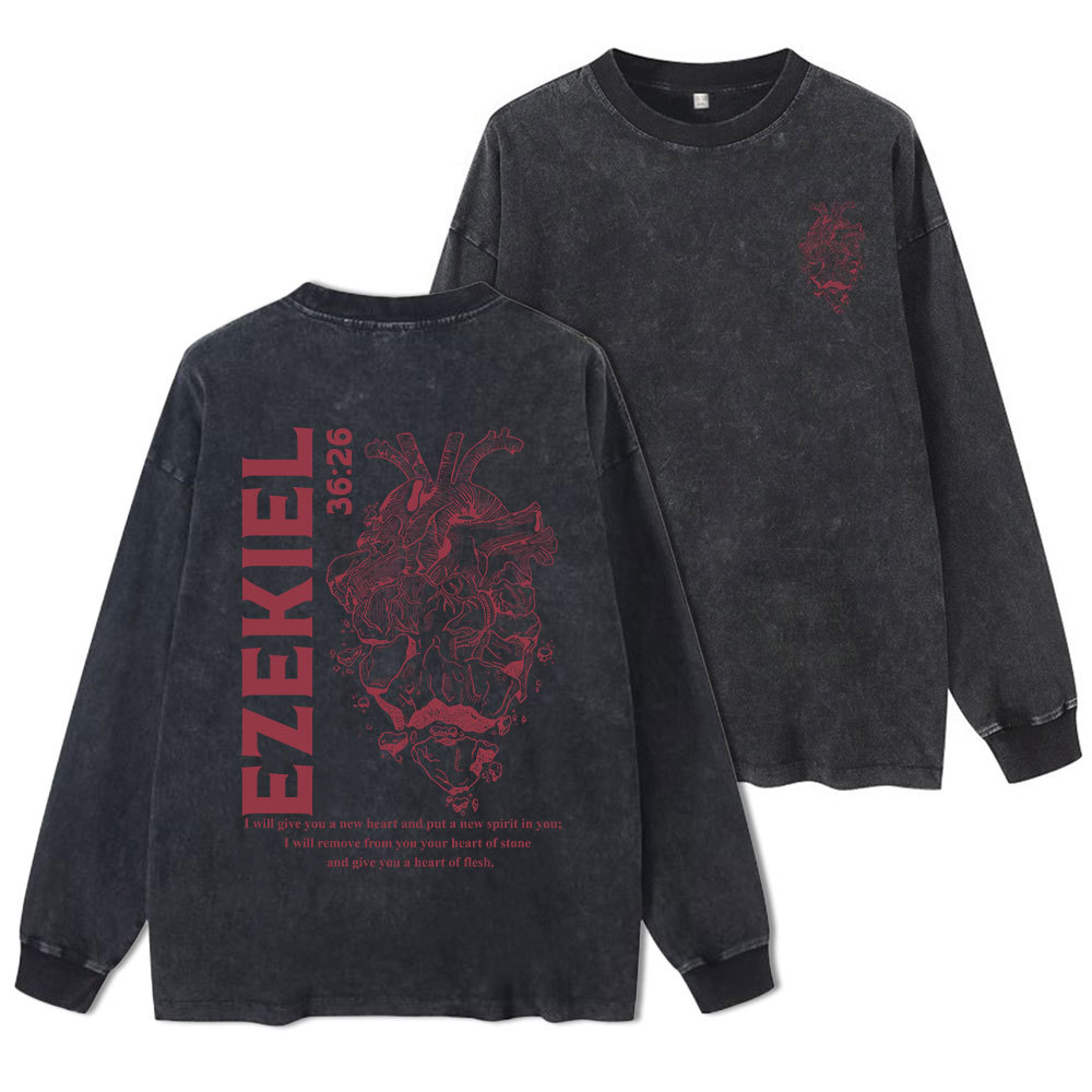 EZEKIEL Washed Long Sleeve T-Shirt