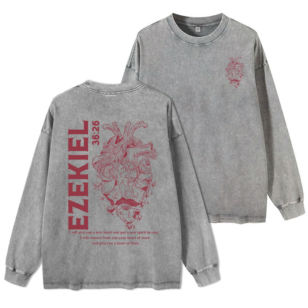 EZEKIEL Washed Long Sleeve T-Shirt