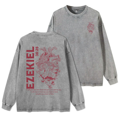EZEKIEL Washed Long Sleeve T-Shirt