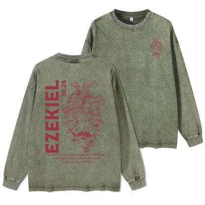 EZEKIEL Washed Long Sleeve T-Shirt