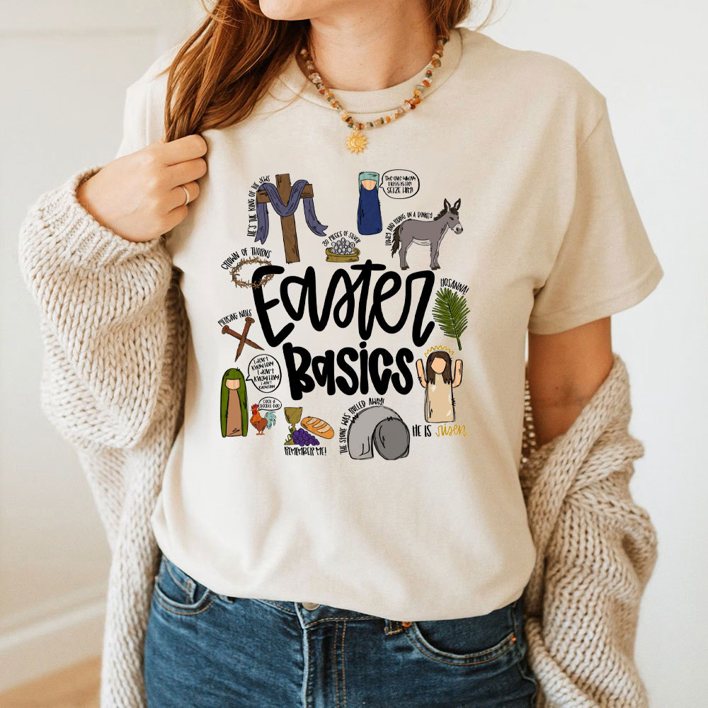 Easter Basics Christian T-Shirt