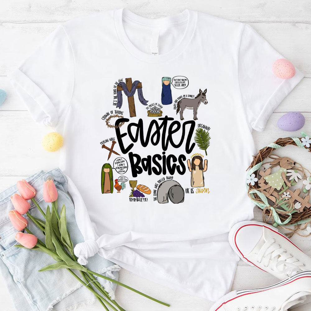 Easter Basics Christian T-Shirt