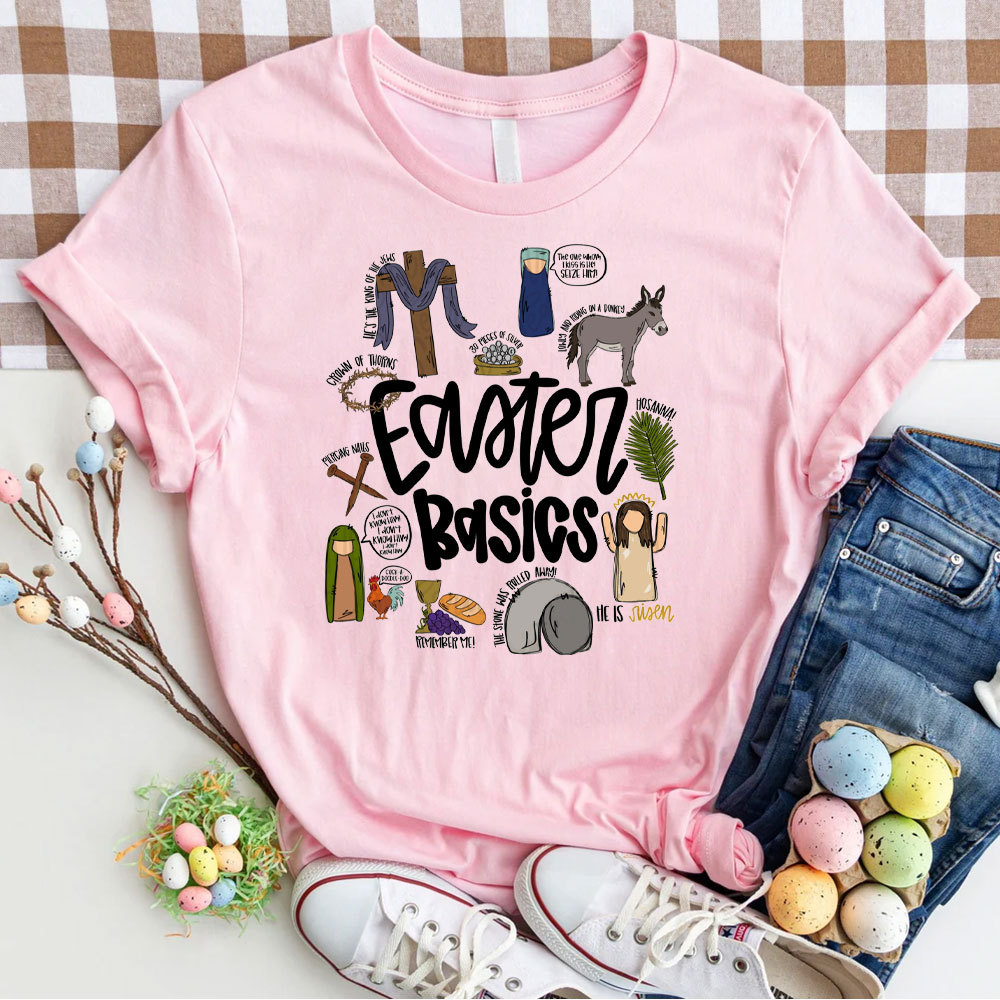 Easter Basics Christian T-Shirt