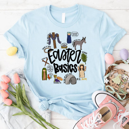 Easter Basics Christian T-Shirt