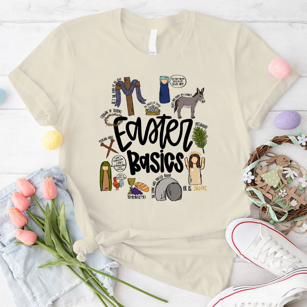 Easter Basics Christian T-Shirt