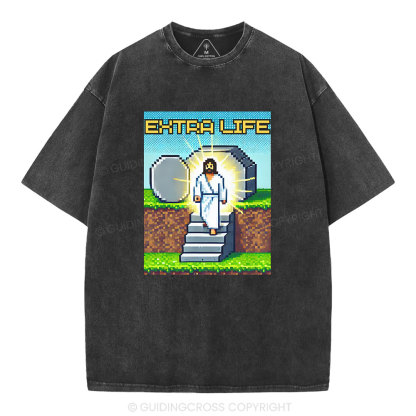 Earth Life Christian Washed T-Shirt