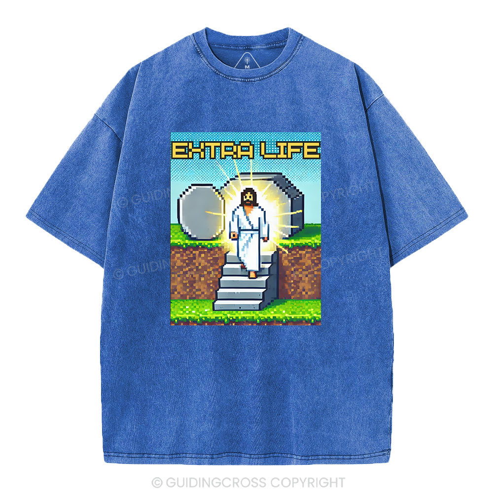 Earth Life Christian Washed T-Shirt