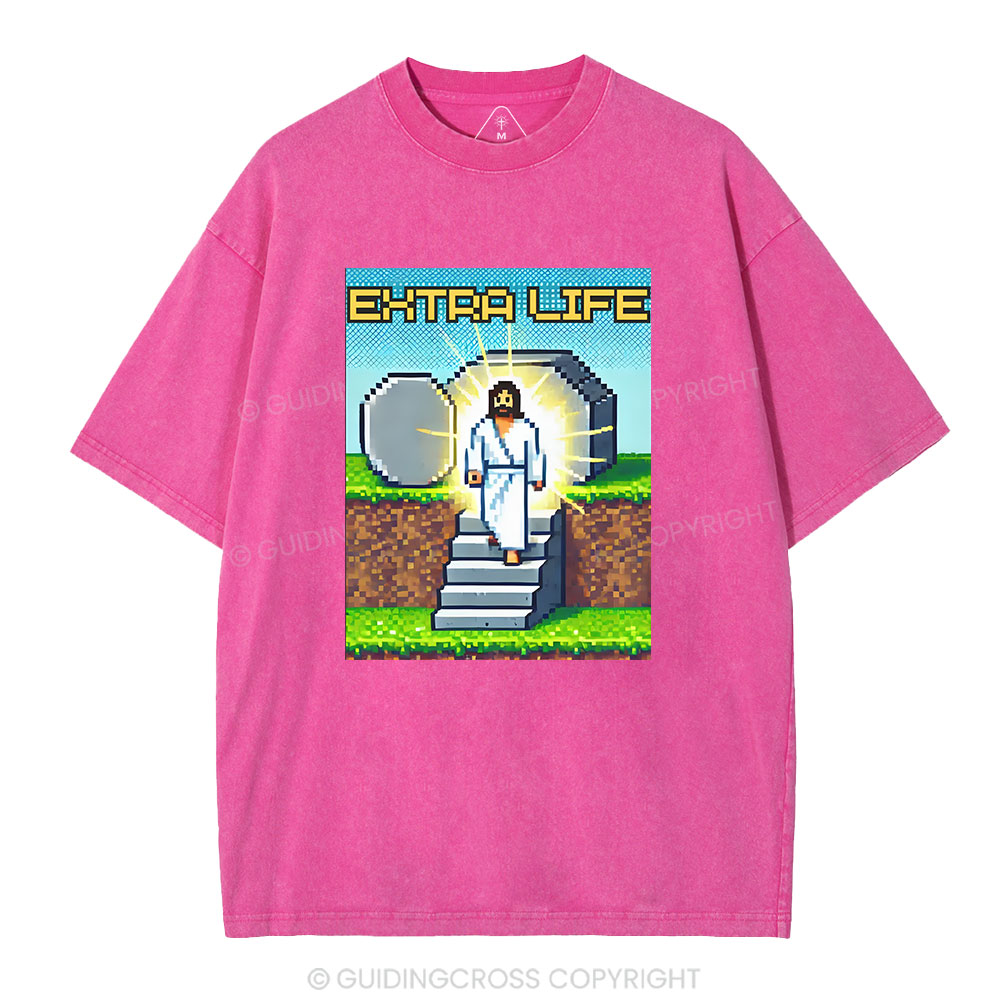 Earth Life Christian Washed T-Shirt