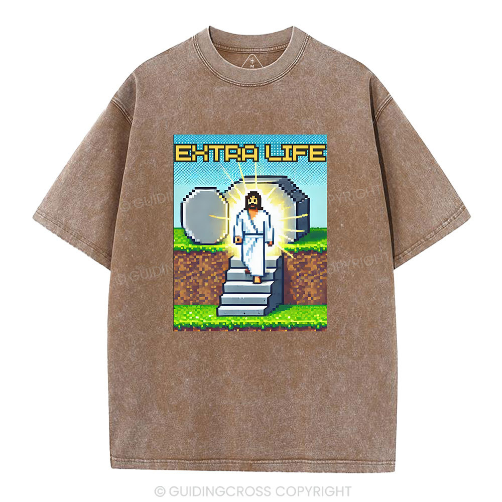Earth Life Christian Washed T-Shirt