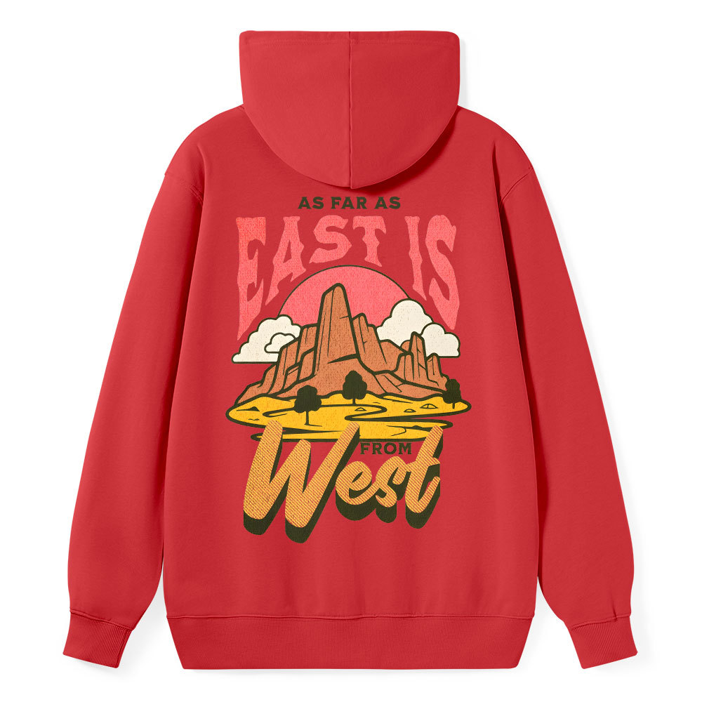 East Is From West Classic Christian Hoodie