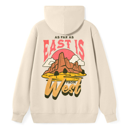 East Is From West Classic Christian Hoodie