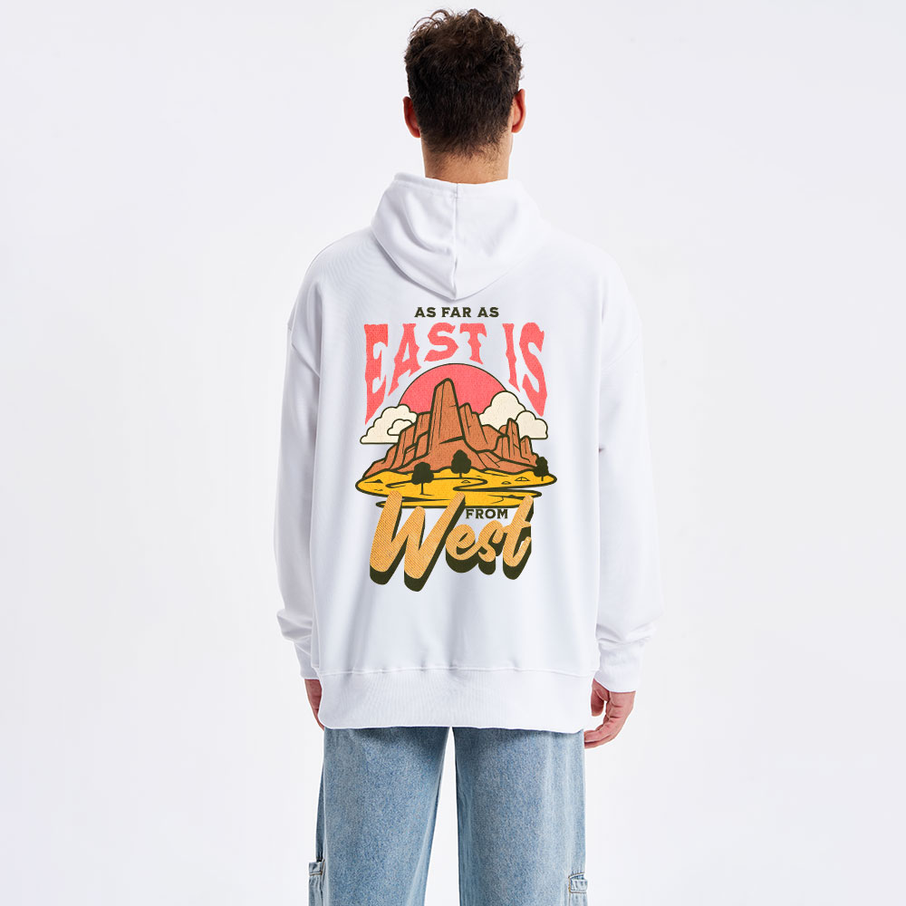 East Is From West Classic Christian Hoodie