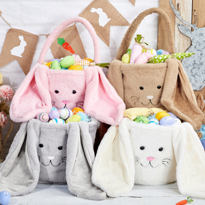 Easter Basket Long Ear Bunny Basket