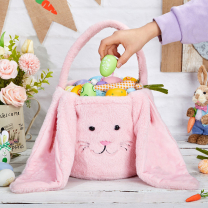 Easter Basket Long Ear Bunny Basket
