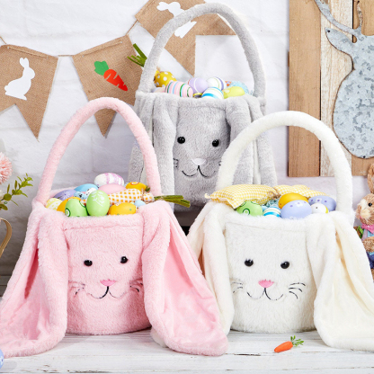 Easter Basket Long Ear Bunny Basket