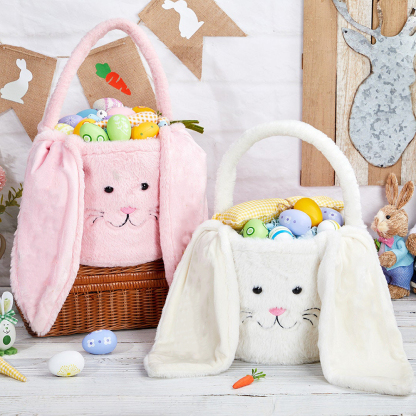 Easter Basket Long Ear Bunny Basket