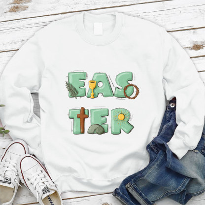 Easter Christian Sweatshirt