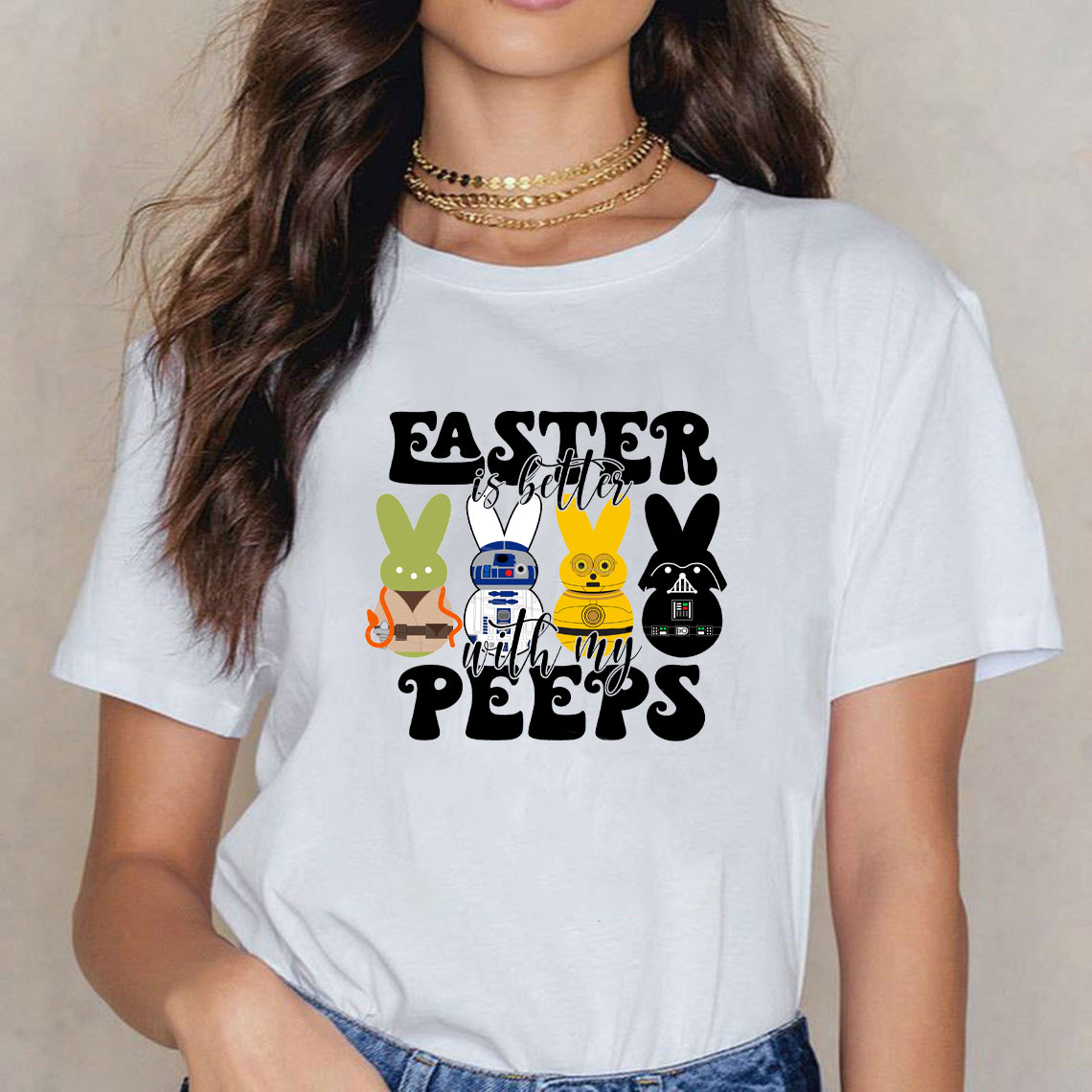 Easter Is Better With My Peeps Christian T-Shirt
