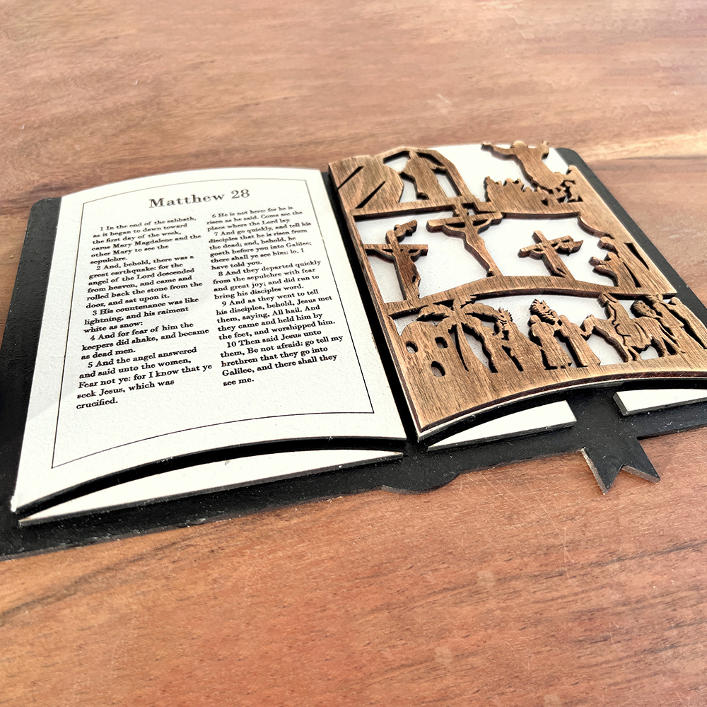 Easter Story Book Decoration