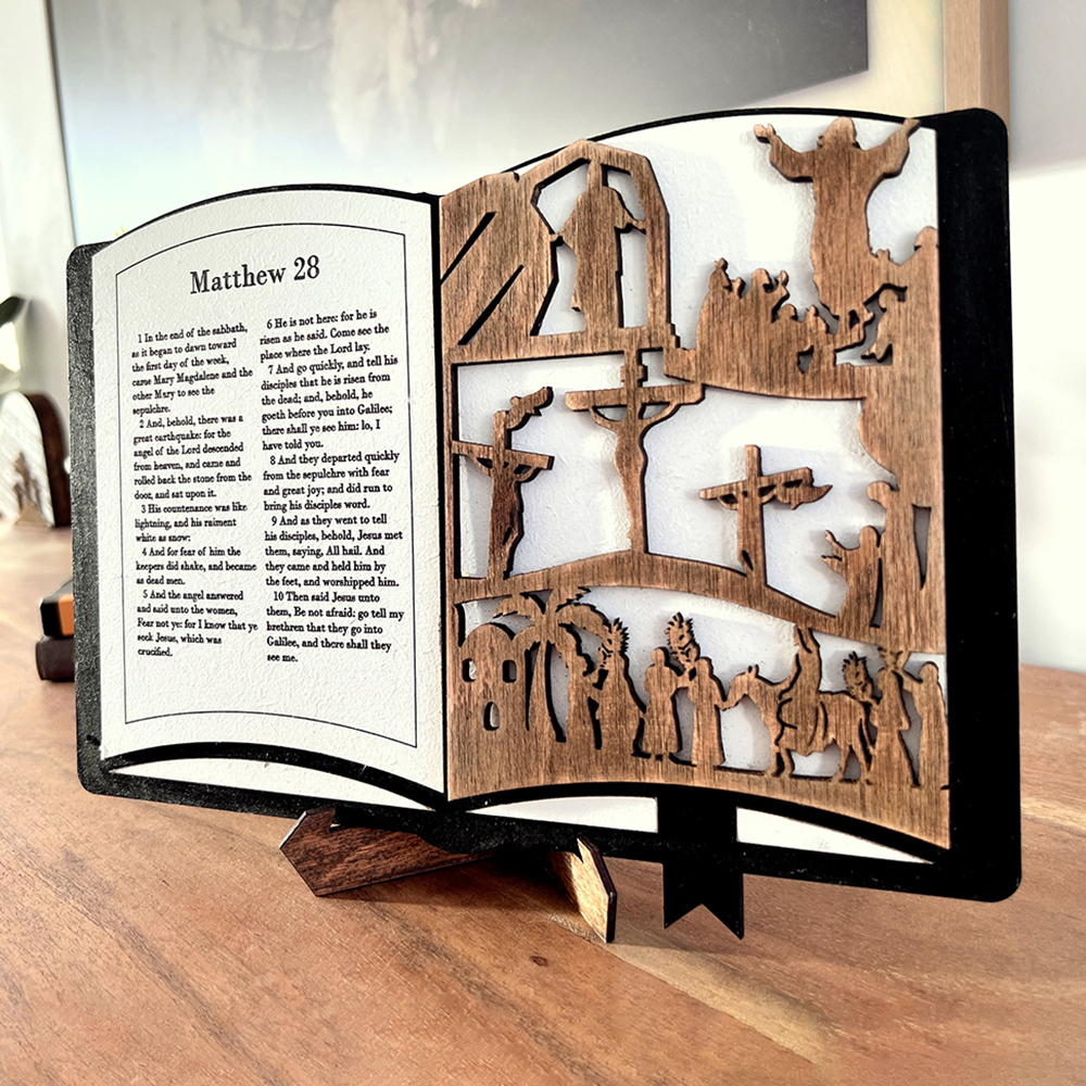 Easter Story Book Decoration