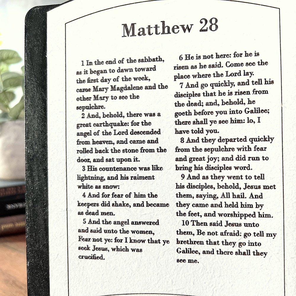 Easter Story Book Decoration