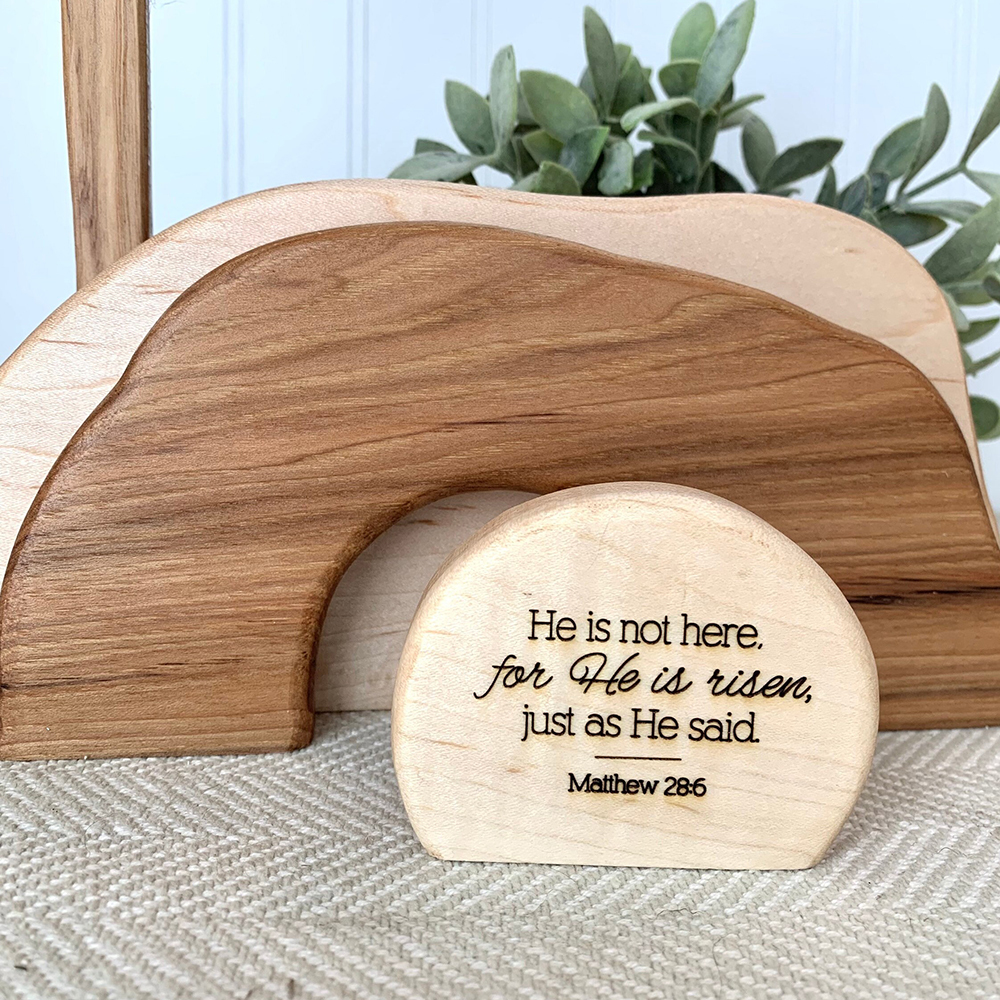 Easter Wooden Tomb Decoration