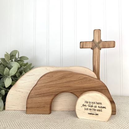 Easter Wooden Tomb Decoration
