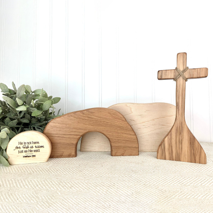 Easter Wooden Tomb Decoration