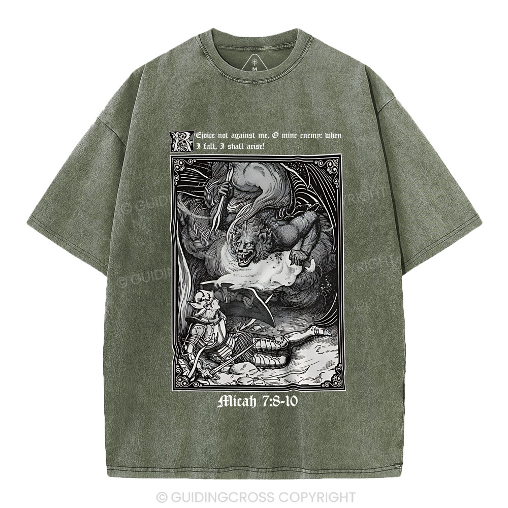 Ejoice Not Against Me Christian Washed T-Shirt